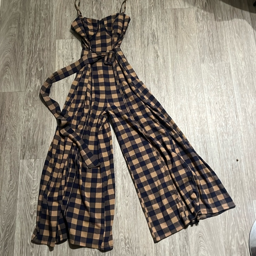 Wide legged Free People jumpsuit